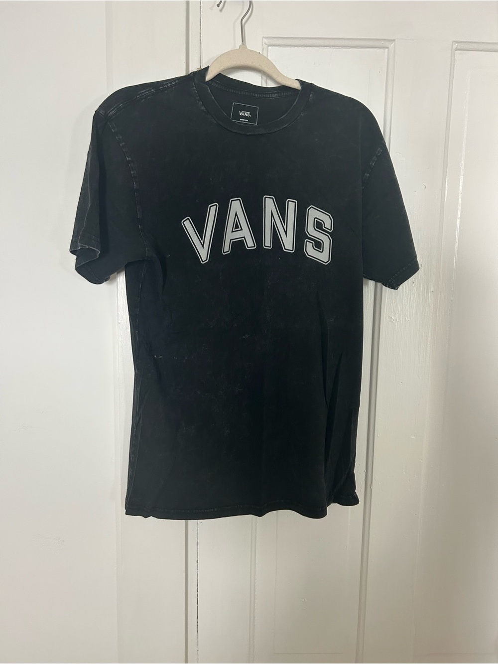 Vans Black Short Sleeve Logo Tee